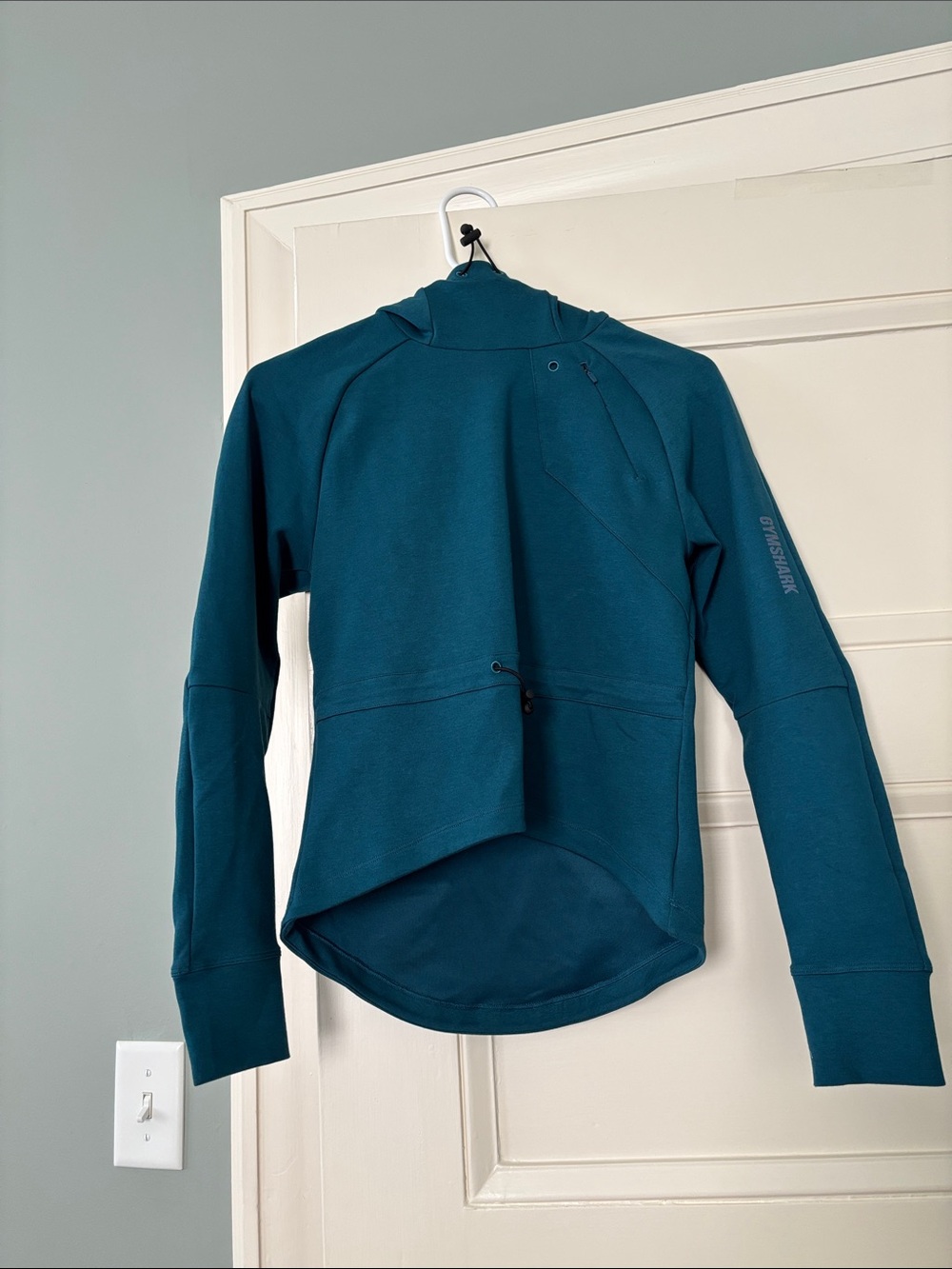 NWOT Gymshark fitted hoodie in gorgeous teal